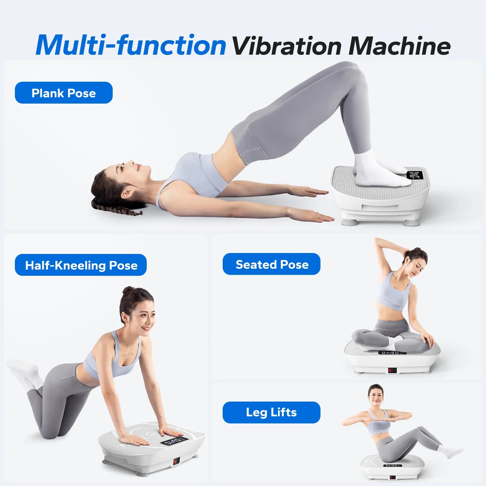 MERACH Whole Body Vibration Plate – Full-Body Workout & Recovery Machine