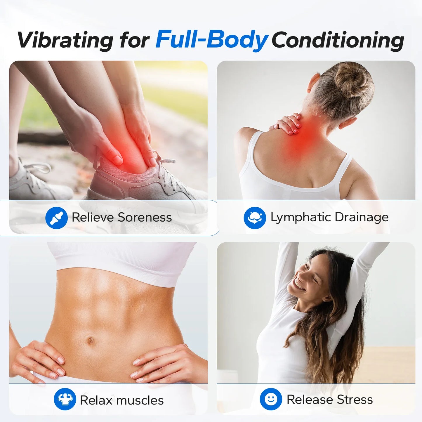 MERACH Whole Body Vibration Plate – Full-Body Workout & Recovery Machine