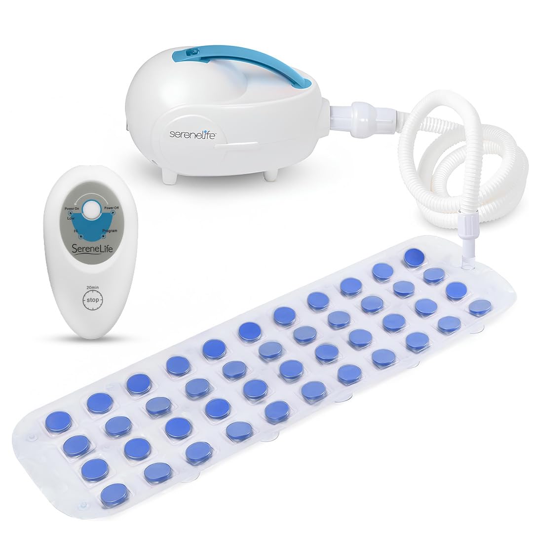 Ultimate Bubble Bath Mat - Non-Slip Spa Experience with Remote Control, Adjustable Bubbles, and Mold-Resistant Design!