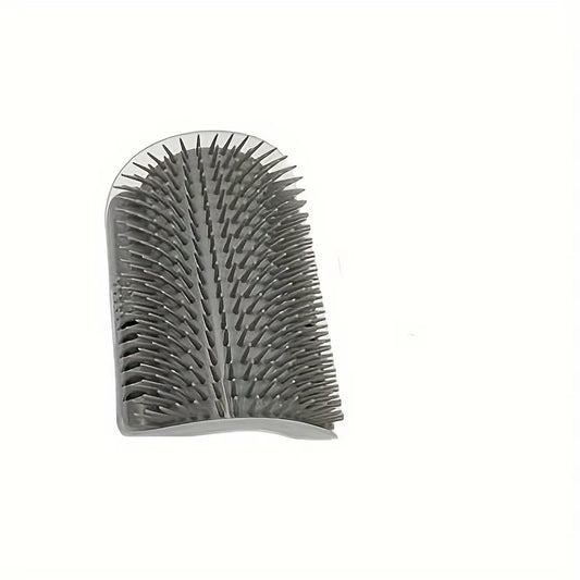 Wall-Mounted Cat Self Groomer with Massage Comb Brush - Ideal for Kittens and Puppies!