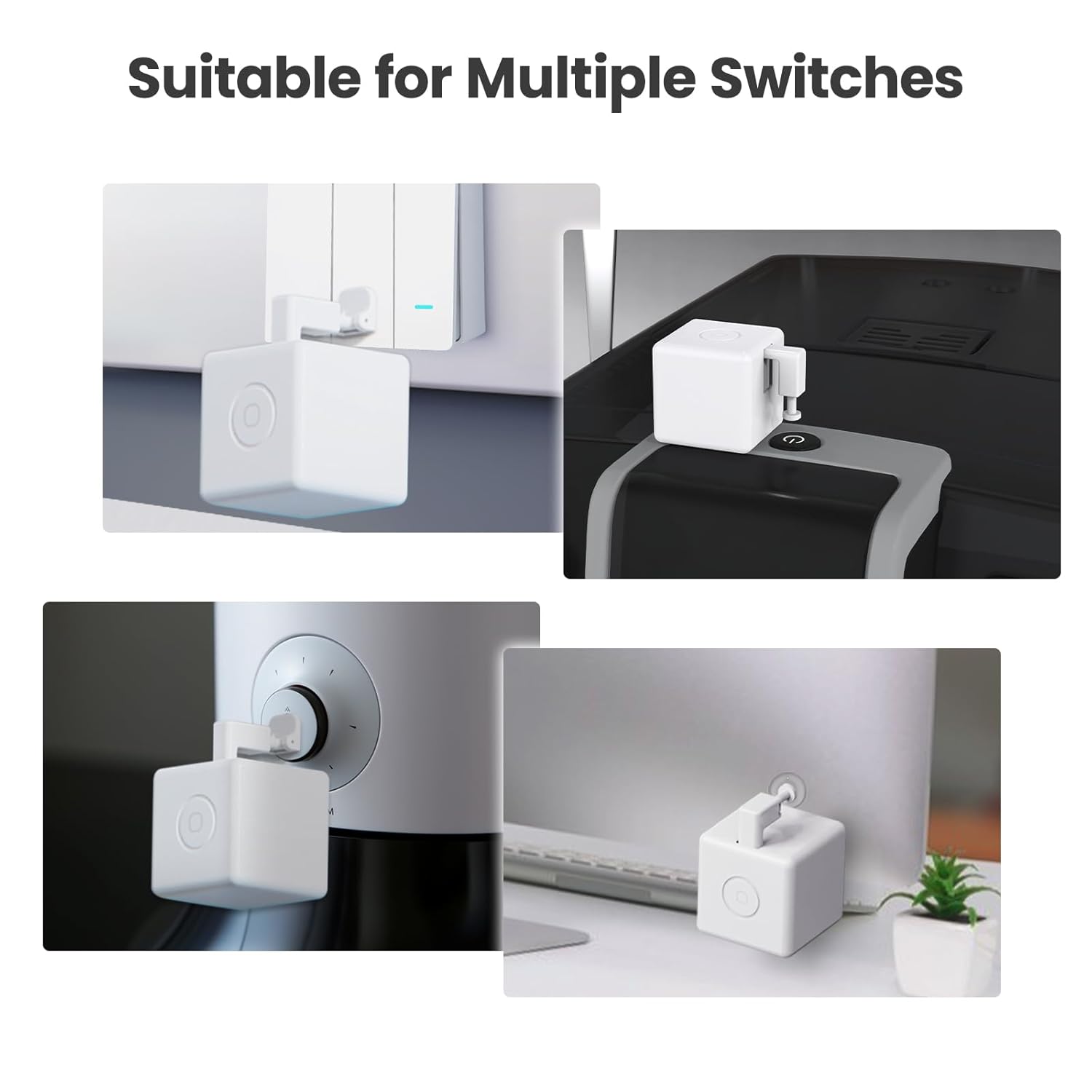 Fingerbot Plus – Smart Switch Pusher with App & Voice Control