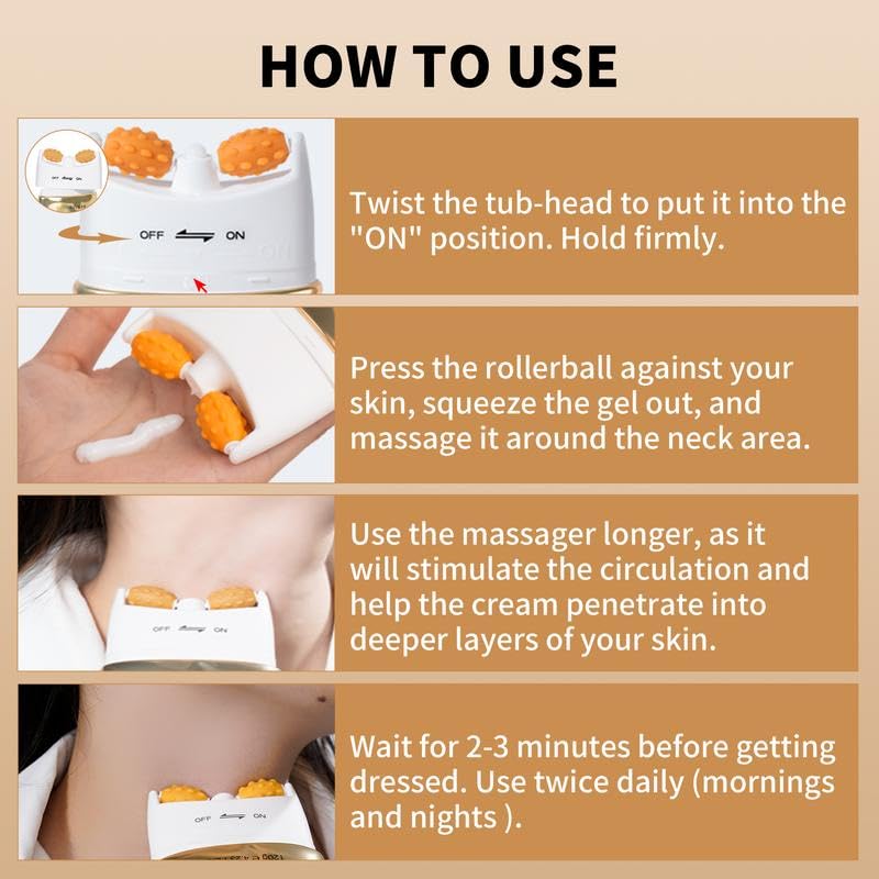 AH-8 Firming Neck Cream for Crepey Skin Body Care Comfort, Contains Hexapeptide, Moisturizing, Tightening Lotions Cosmetic Skin Care Skin Repair
