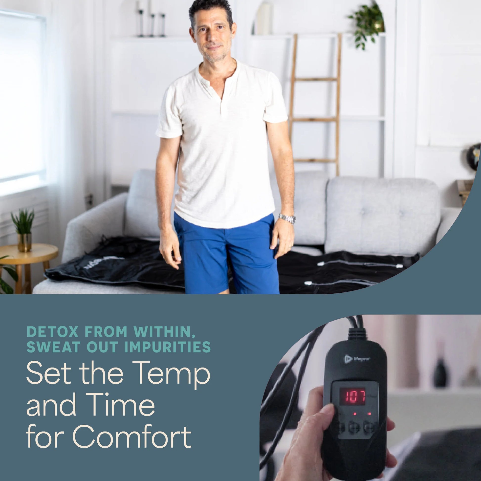 ThermiLux™ – Infrared Sauna Blanket for Detox & Deep Recovery