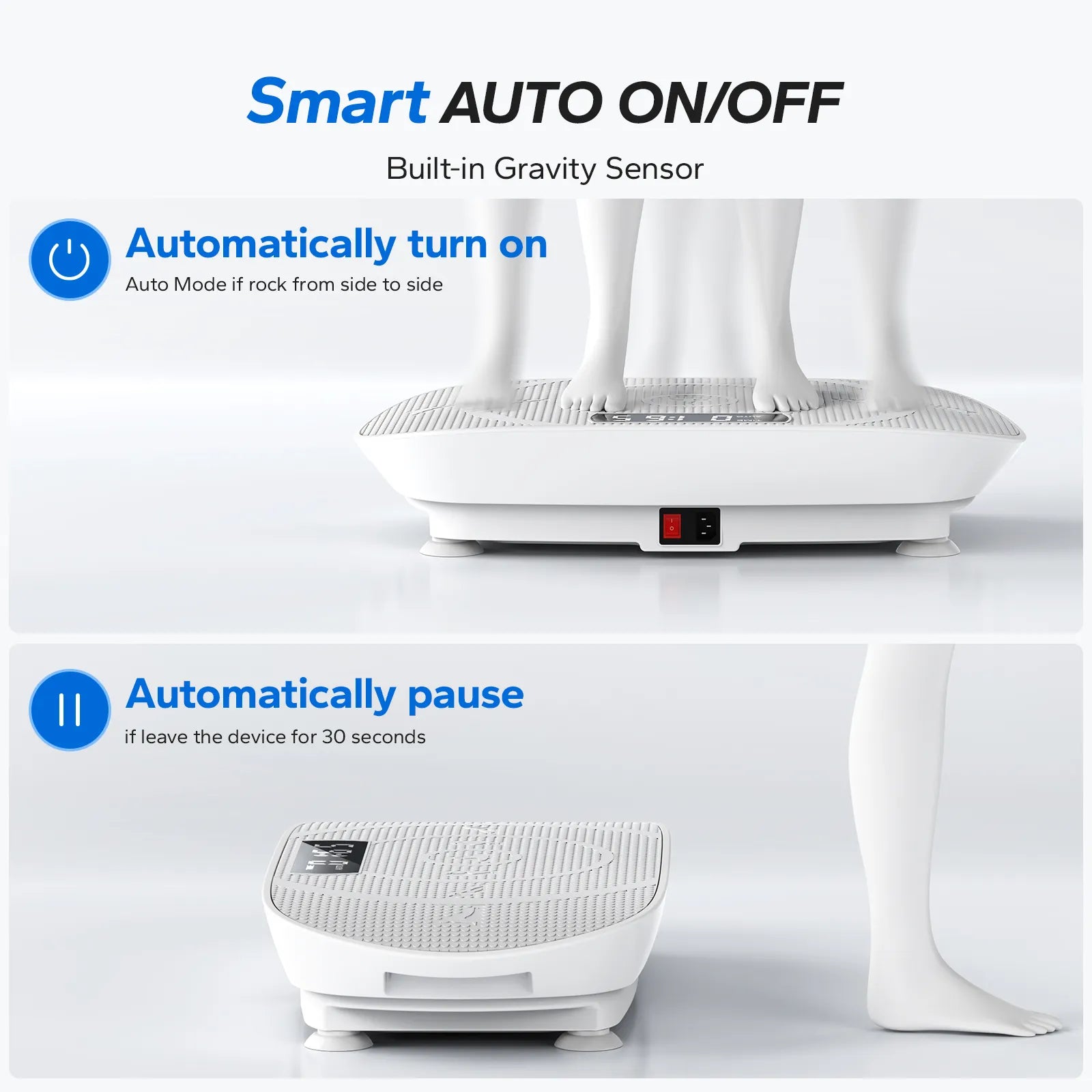 MERACH Whole Body Vibration Plate – Full-Body Workout & Recovery Machine