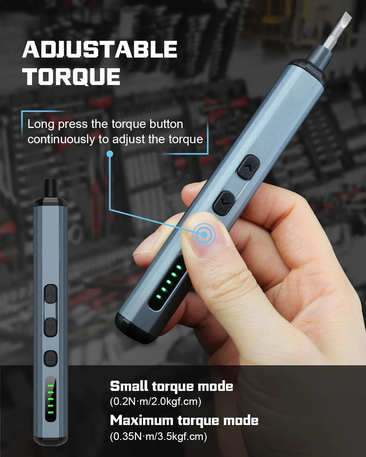 Smart Electric Screwdriver Set – 68-in-1 Precision Tool with 5 Torque Settings & Magnetic Bits