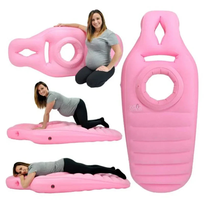 MomNest™ Inflatable Pregnancy Pillow Mat – Full-Body Comfort for Moms-to-Be