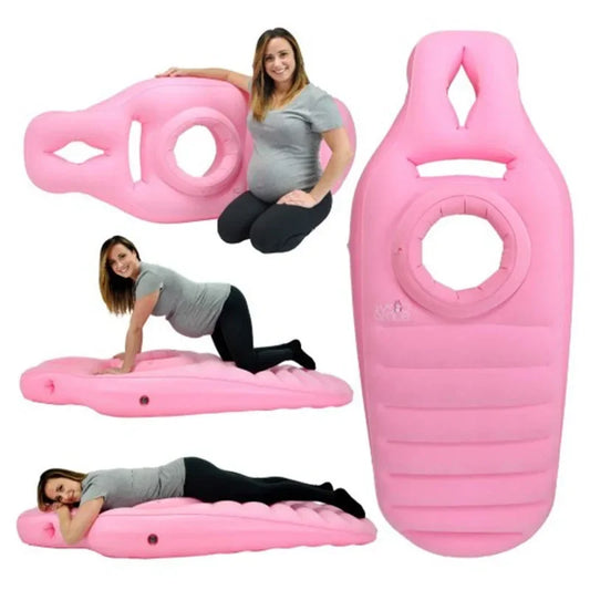 MomNest™ Inflatable Pregnancy Pillow Mat – Full-Body Comfort for Moms-to-Be