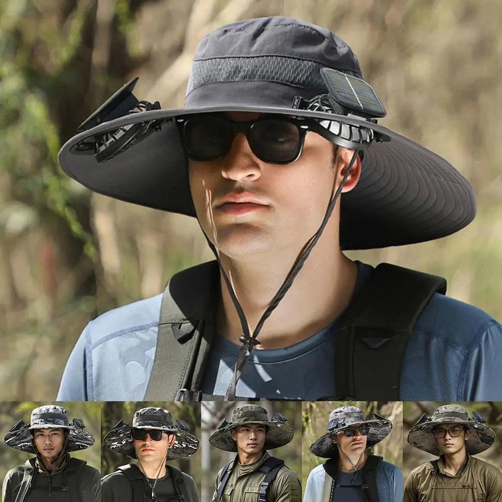 SolarBreeze™ Wide Brim Cooling Hat