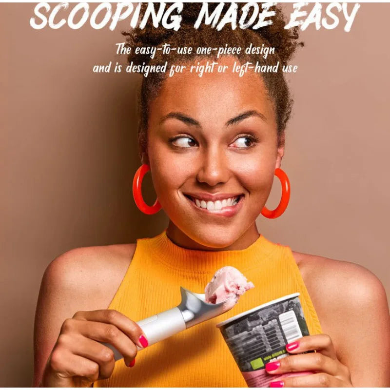 Rechargeable Heated Ice Cream Scoop Adjust Temperature Rapid Heating Preheat Yogurt Spoon Home Kitchen Multifunctional Gadgets