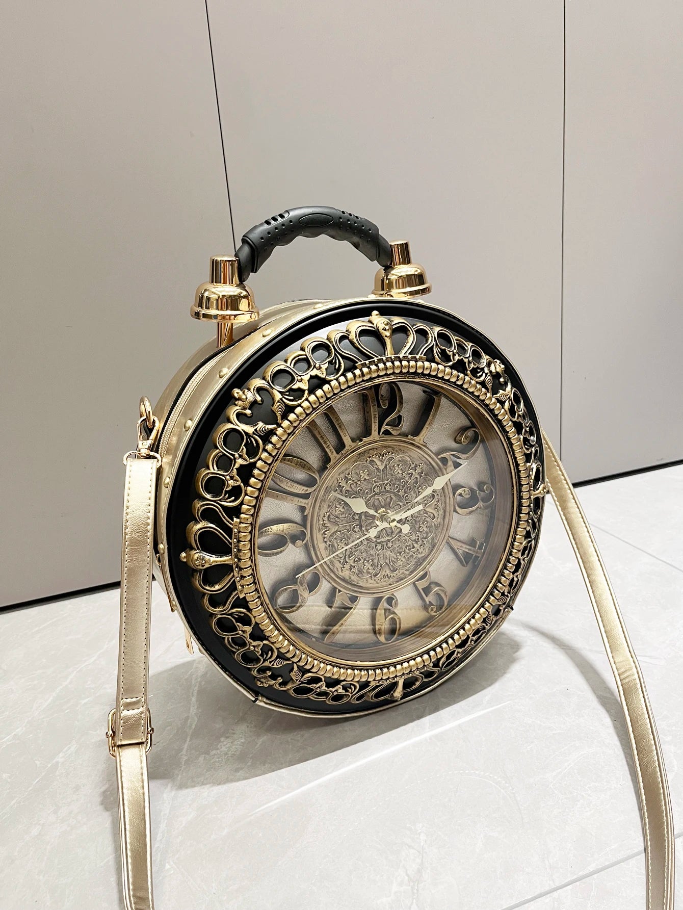 Chrona™ Retro Timepiece Crossbody Bag