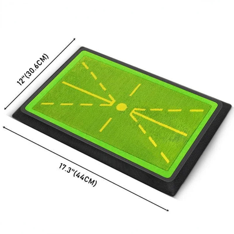 Golf Strike Mat - Beginner Training & Swing Exerciser with Trace Detection Pad PM130-B