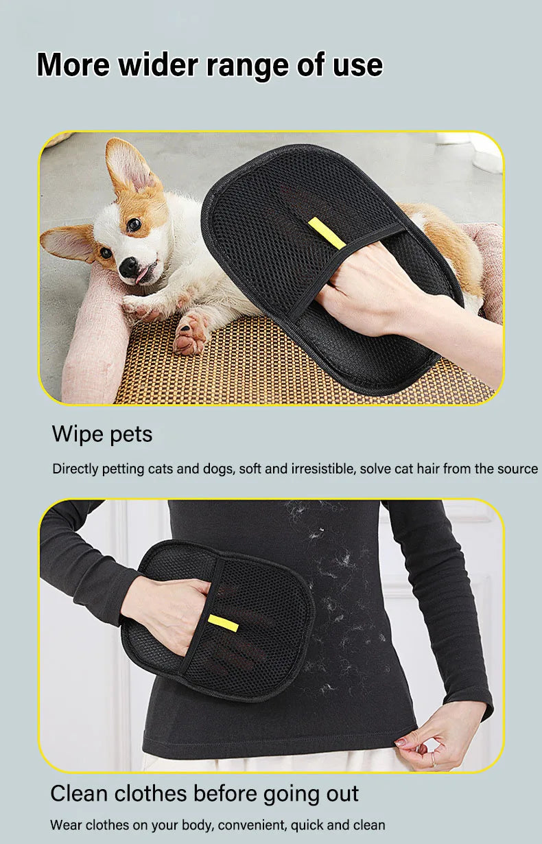 FurSweep™ Pet Grooming & Hair Remover Glove – For Pets, Furniture, and Clothing