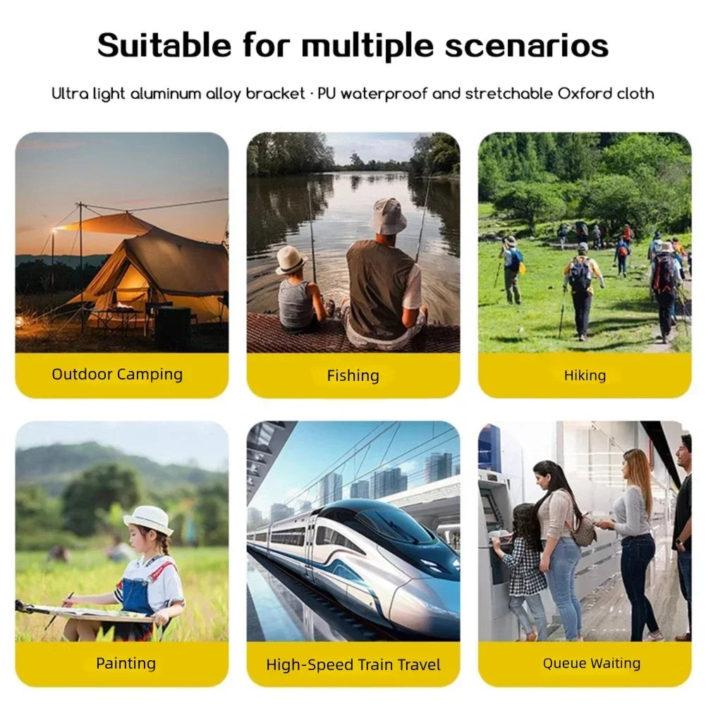 NomadSeat™ Foldable Backpack Stool