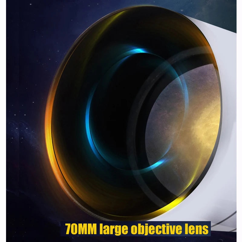 70400 HD Astronomical Telescope – 333X Zoom for Moon, Stars & Bird Watching | Portable Monocular Scope