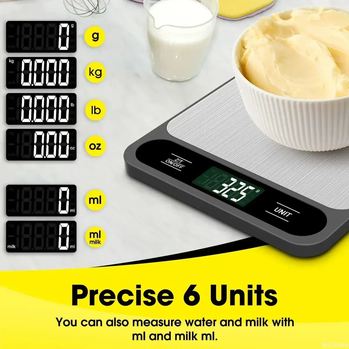 SmartPrecision™ Digital Kitchen Scale