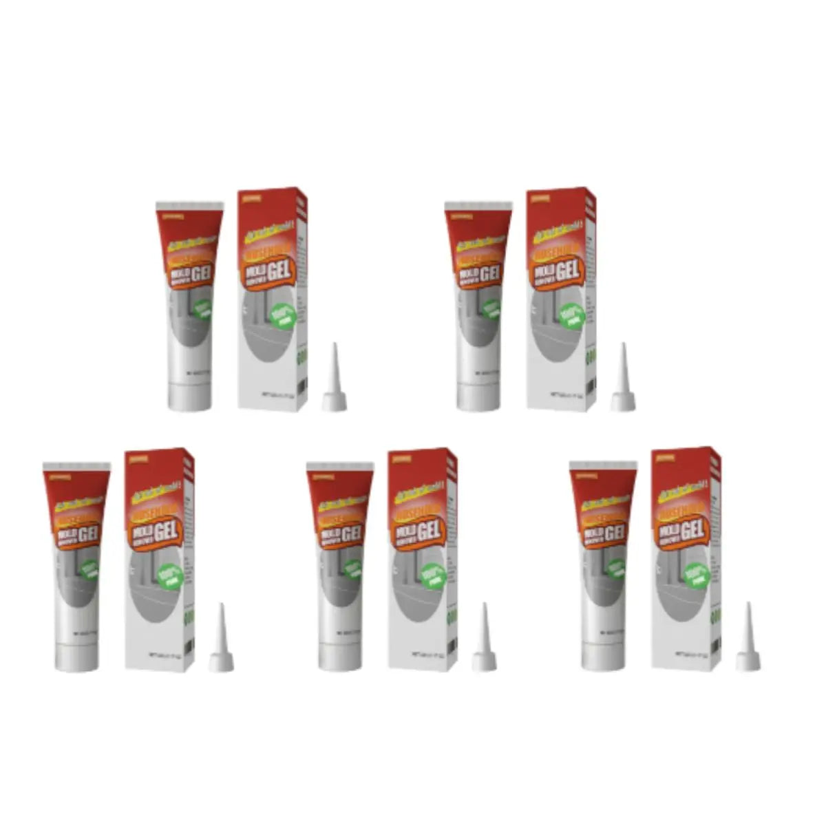 Household Mold Remover Gel – Eliminates Mold, Mildew, Odor & Stains | 1–10 Pack Options