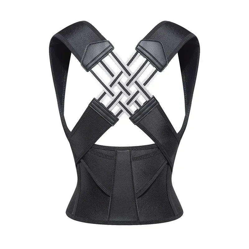 Ultimate Back Brace Posture Corrector - Adjustable Support for Pain Relief & Improved Posture for Men and Women