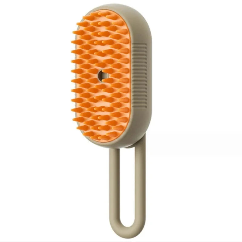 FurMist™ 3-in-1 Steam Grooming Brush – De-Shed, Detangle & Relax Your Pet