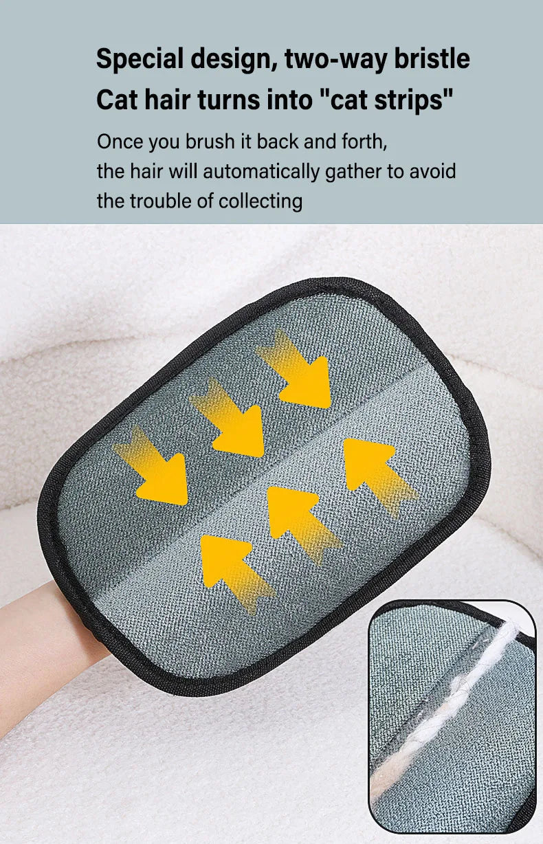FurSweep™ Pet Grooming & Hair Remover Glove – For Pets, Furniture, and Clothing