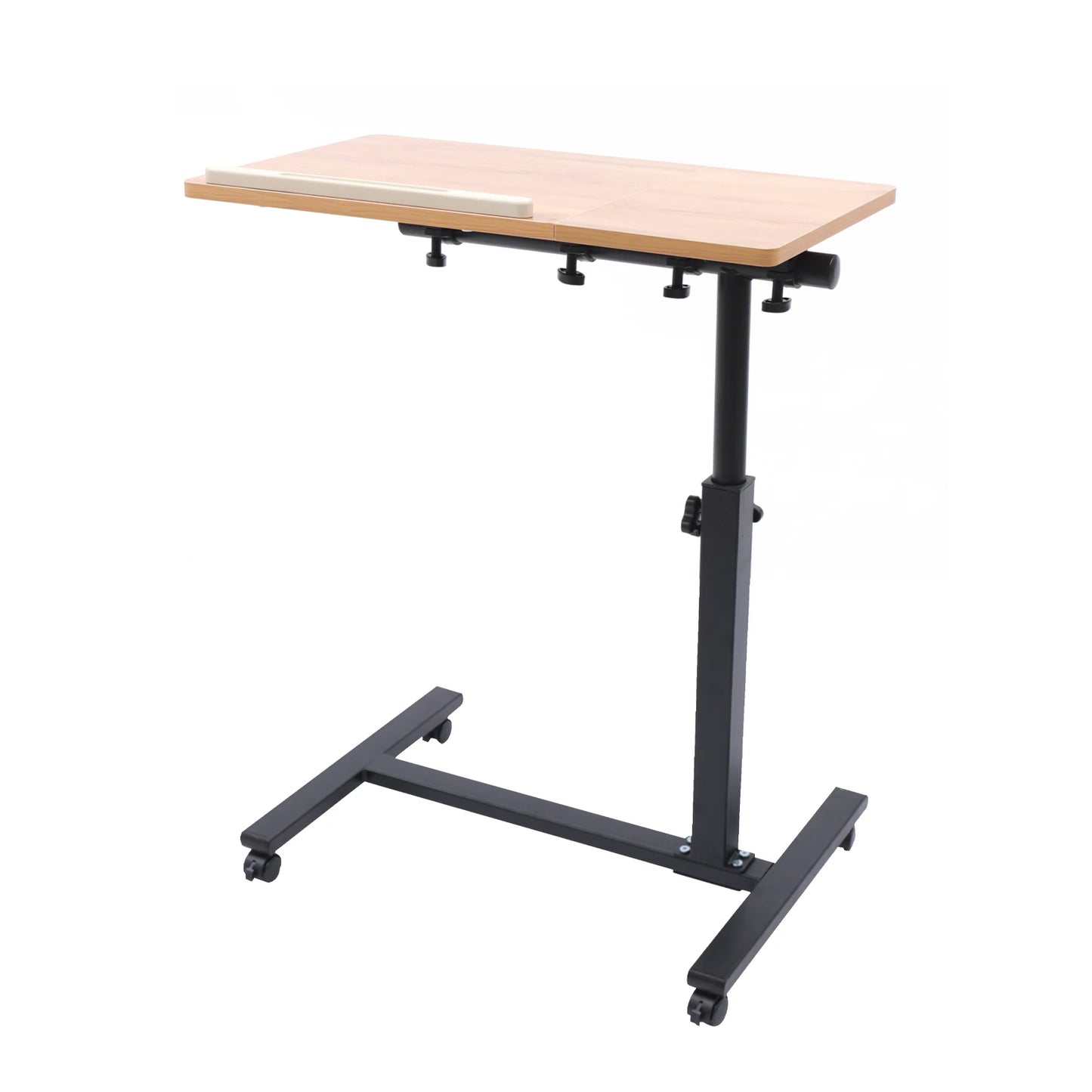 GlideDesk™ – Adjustable Rolling Laptop Desk | Mobile Workstation for Home & Office