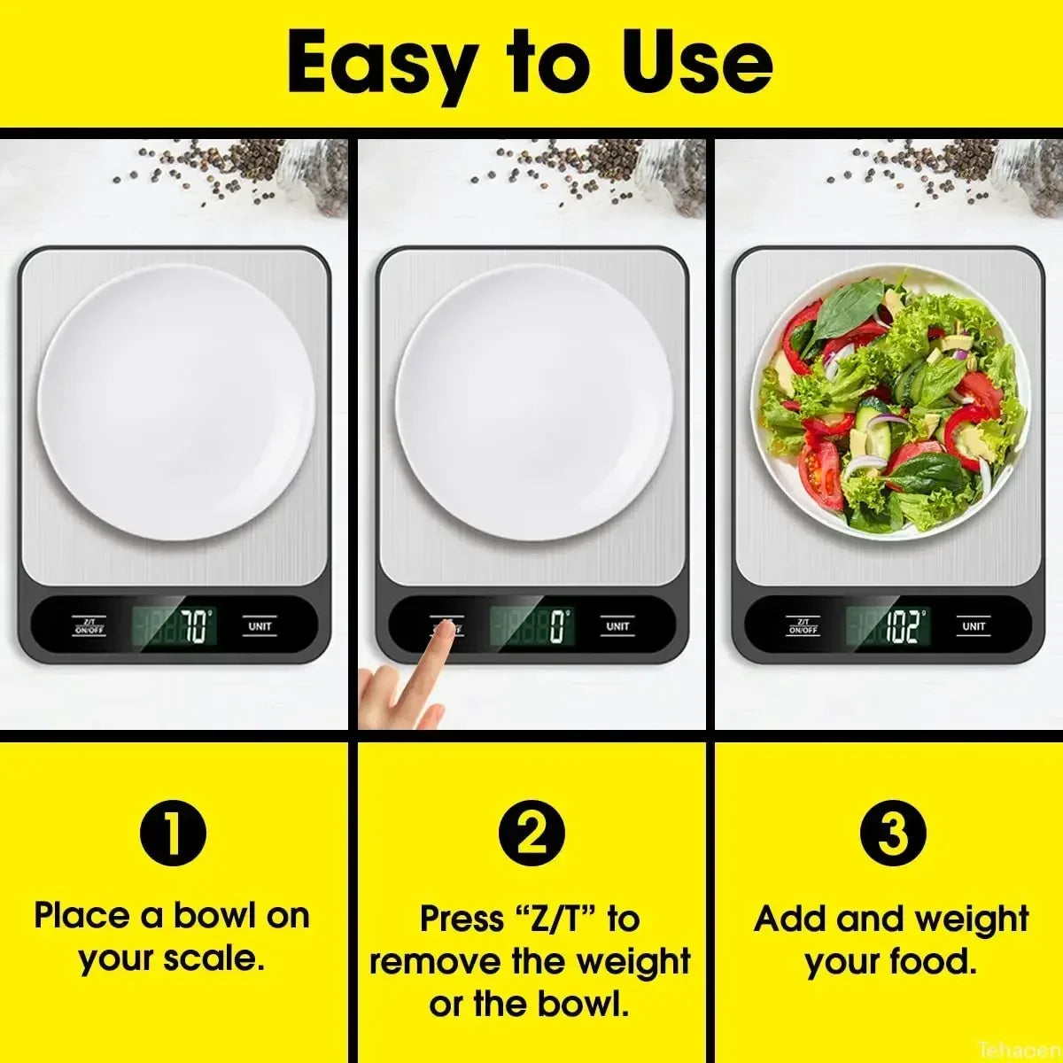 SmartPrecision™ Digital Kitchen Scale