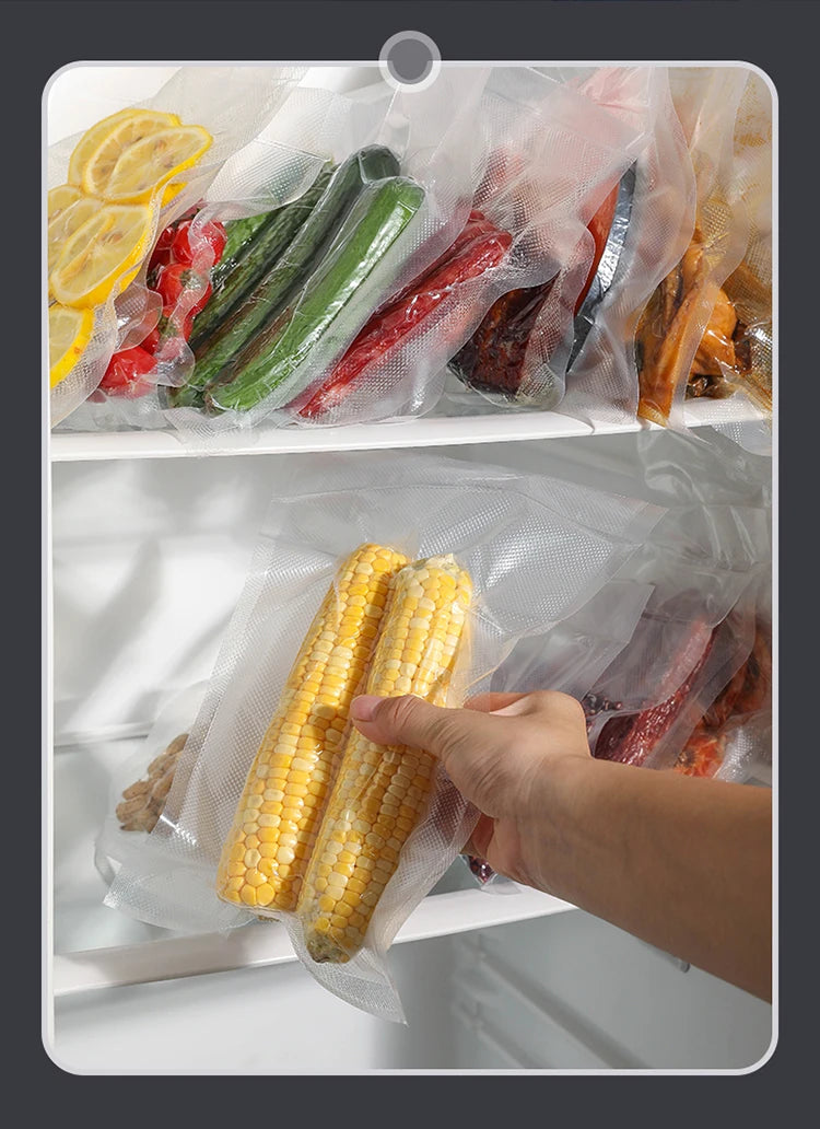 FreshZip™ Portable Vacuum Sealer – USB Rechargeable | Dry & Moist Food Storage with Bags & Pump