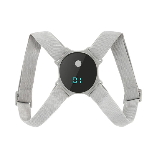 Posture Perfect Smart LCD Back Correction Belt - Adjustable Shoulder Strap for Eye Protection and Comfort