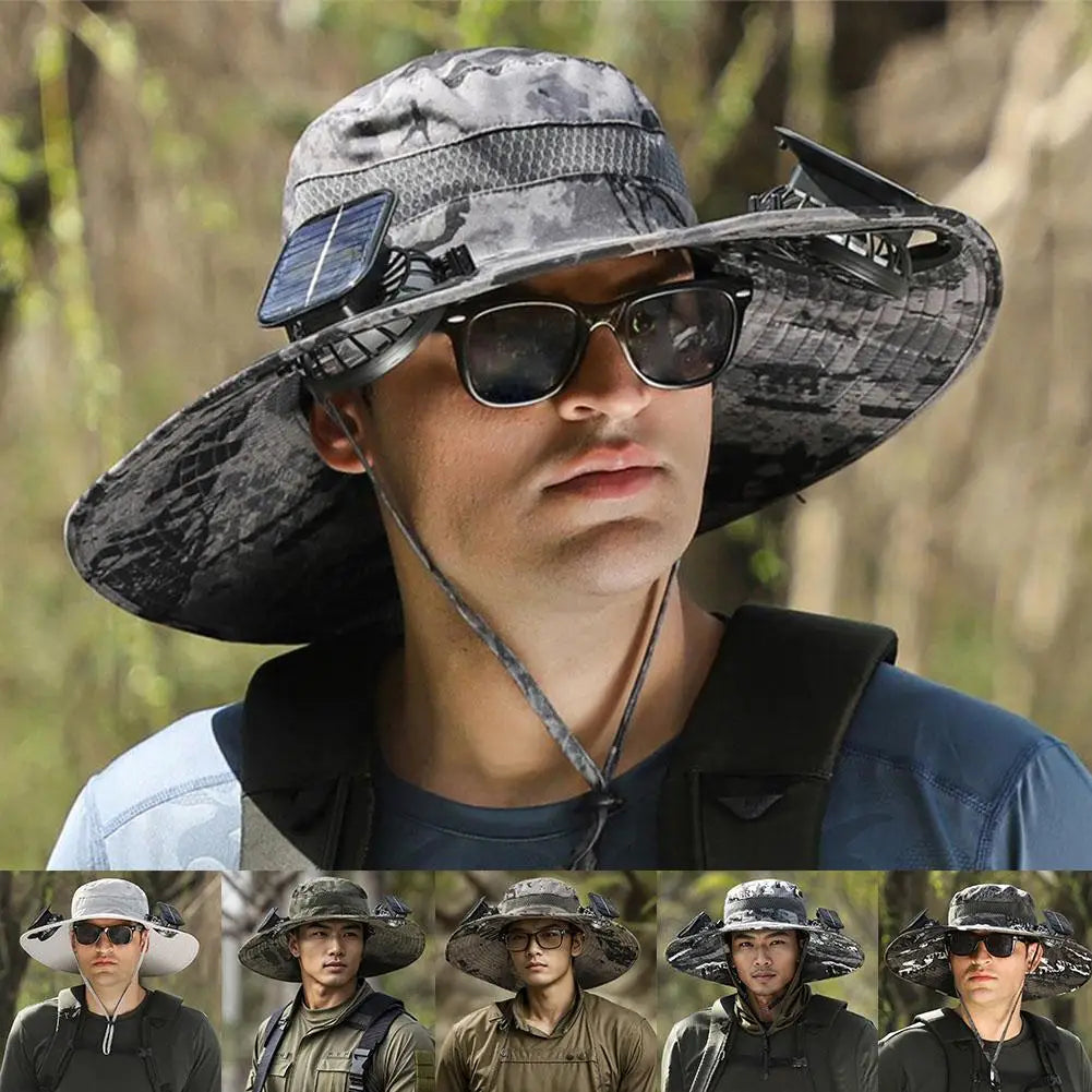SolarBreeze™ Wide Brim Cooling Hat