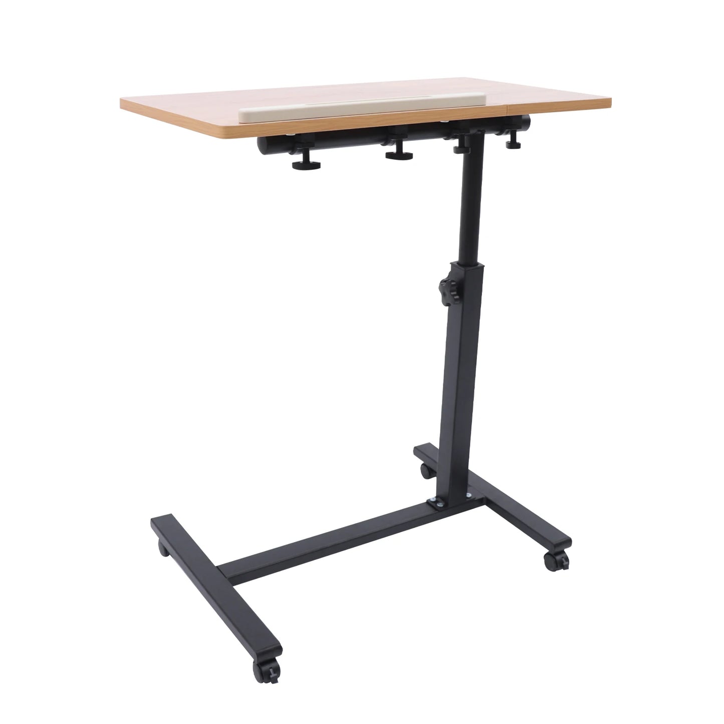 GlideDesk™ – Adjustable Rolling Laptop Desk | Mobile Workstation for Home & Office