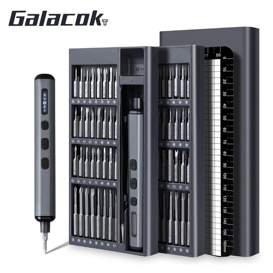 Smart Electric Screwdriver Set – 68-in-1 Precision Tool with 5 Torque Settings & Magnetic Bits