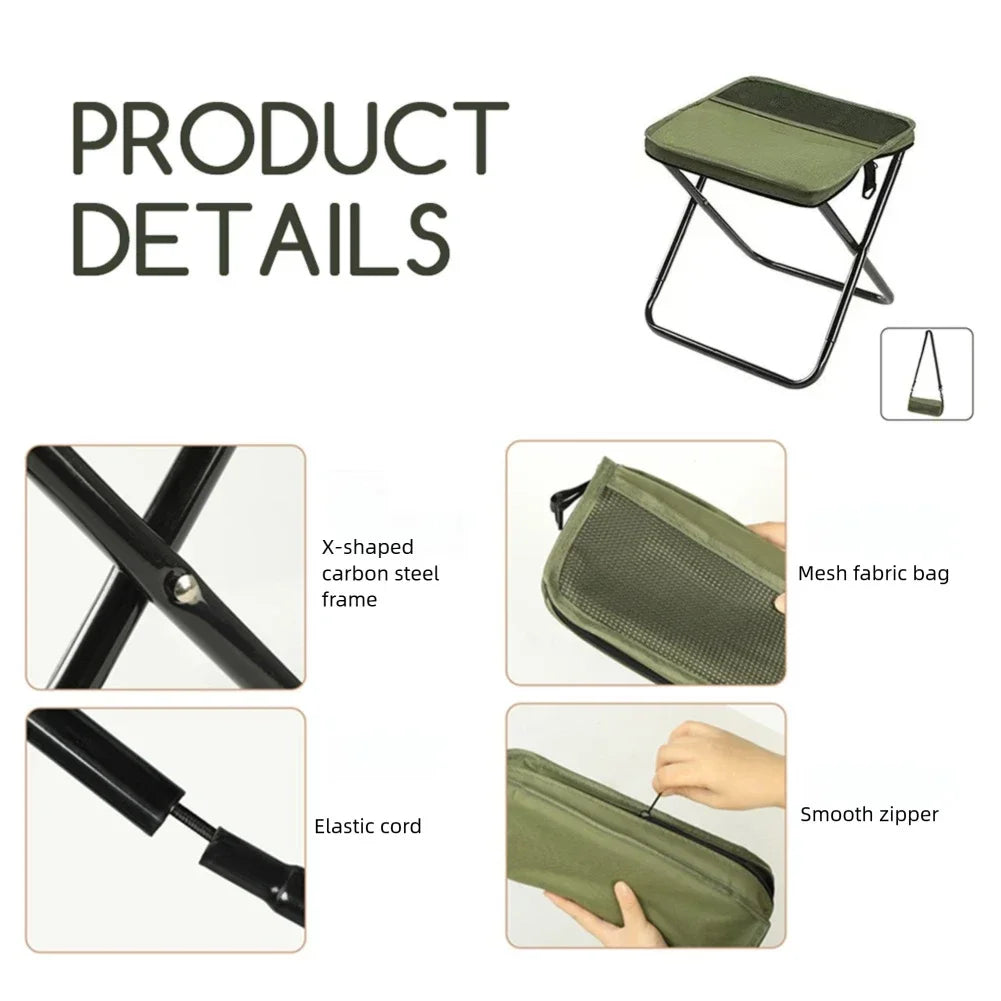 NomadSeat™ Foldable Backpack Stool