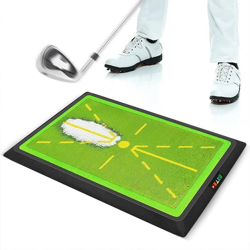 Golf Strike Mat - Beginner Training & Swing Exerciser with Trace Detection Pad PM130-B