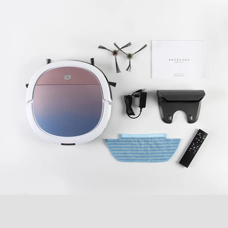 New Smart Robot Vacuum Cleaner Wifi App Control,180Ml Water Tank Home Appliances Electric Cleaning Tools Robotic Vacuum Cleaners