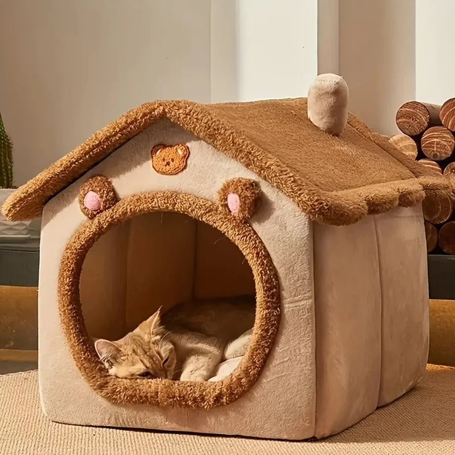 CozyDenâą Foldable Pet House