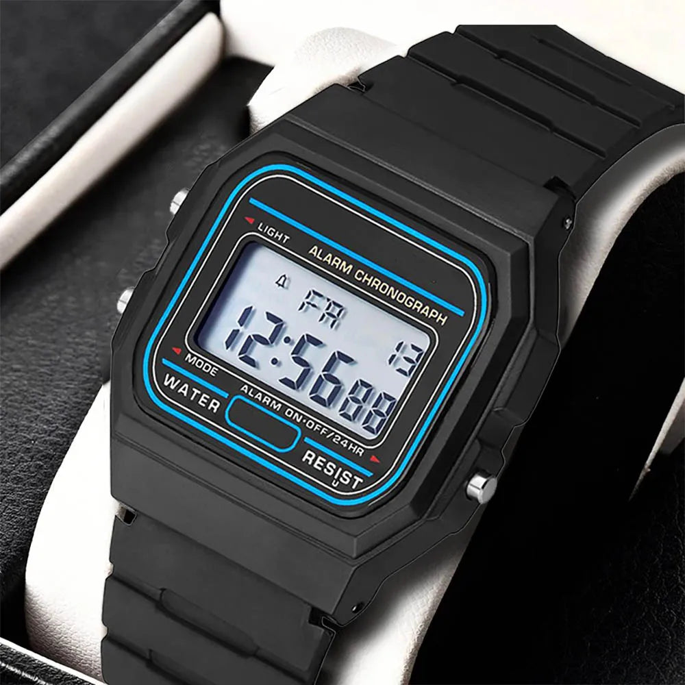 RetroPulse™ – Vintage Early 2000’s Minimalist Digital Watch