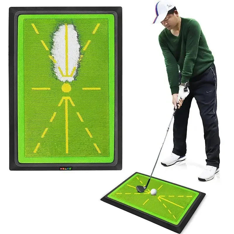 Golf Strike Mat - Beginner Training & Swing Exerciser with Trace Detection Pad PM130-B
