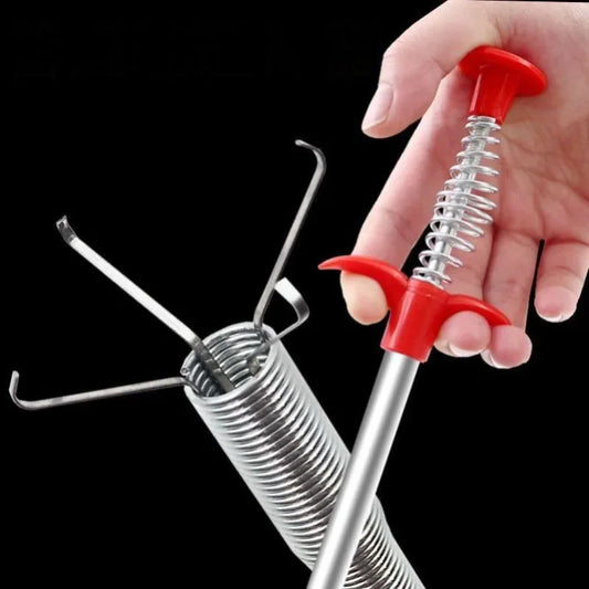 ClawClean™ Drain Clog Remover – Flexible 4-Claw Grabber Tool for Sinks & Pipes