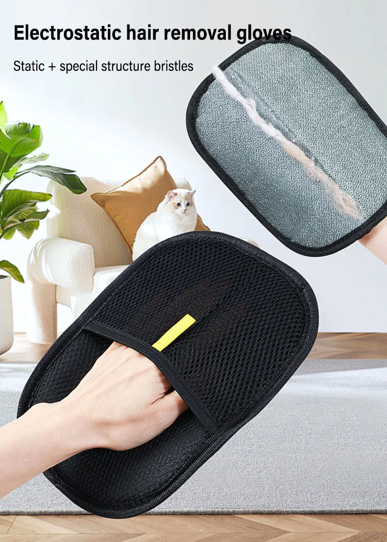 FurSweep™ Pet Grooming & Hair Remover Glove – For Pets, Furniture, and Clothing