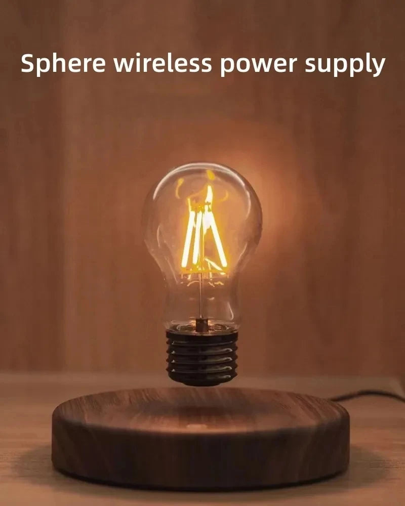 HoverLux™ Magnetic Levitation Lamp – Floating LED Bulb for Modern Home & Office Decor