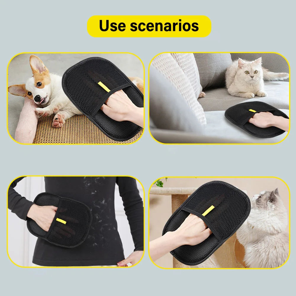 FurSweep™ Pet Grooming & Hair Remover Glove – For Pets, Furniture, and Clothing