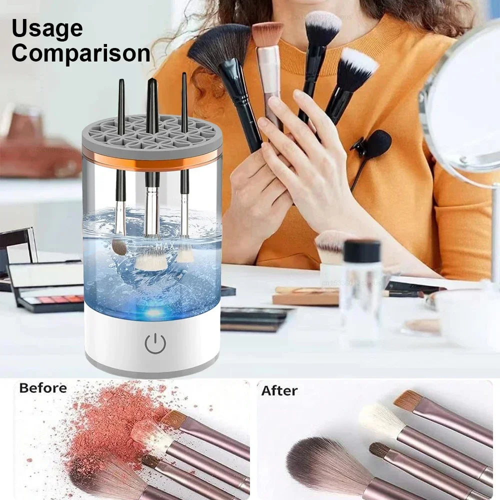 BristleFresh™ 3-in-1 Electric Makeup Brush Cleaner & Dryer