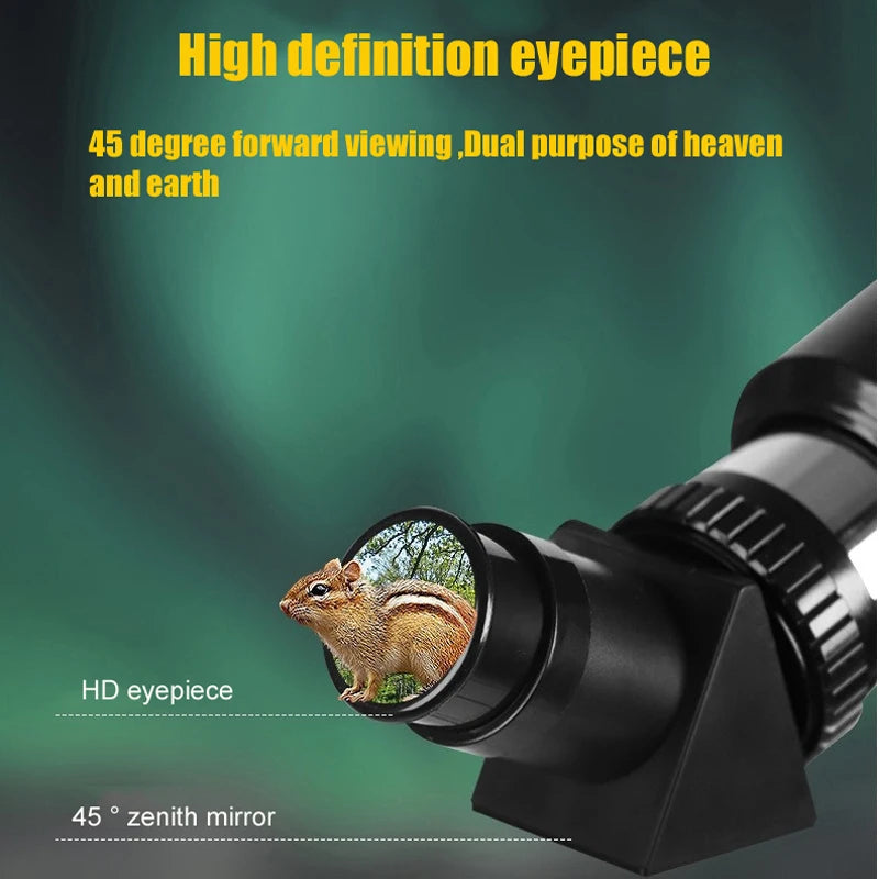 70400 HD Astronomical Telescope – 333X Zoom for Moon, Stars & Bird Watching | Portable Monocular Scope