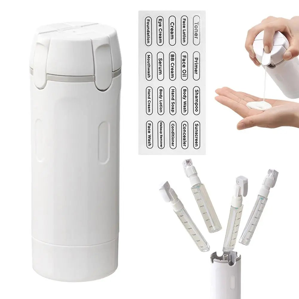 VoyaPod™ 4-in-1 Leakproof Travel Dispenser