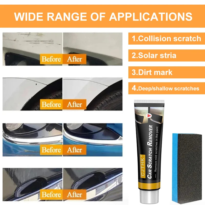 PaintRenew™ Car Scratch Repair Tool – Buffing & Polishing Compound Kit