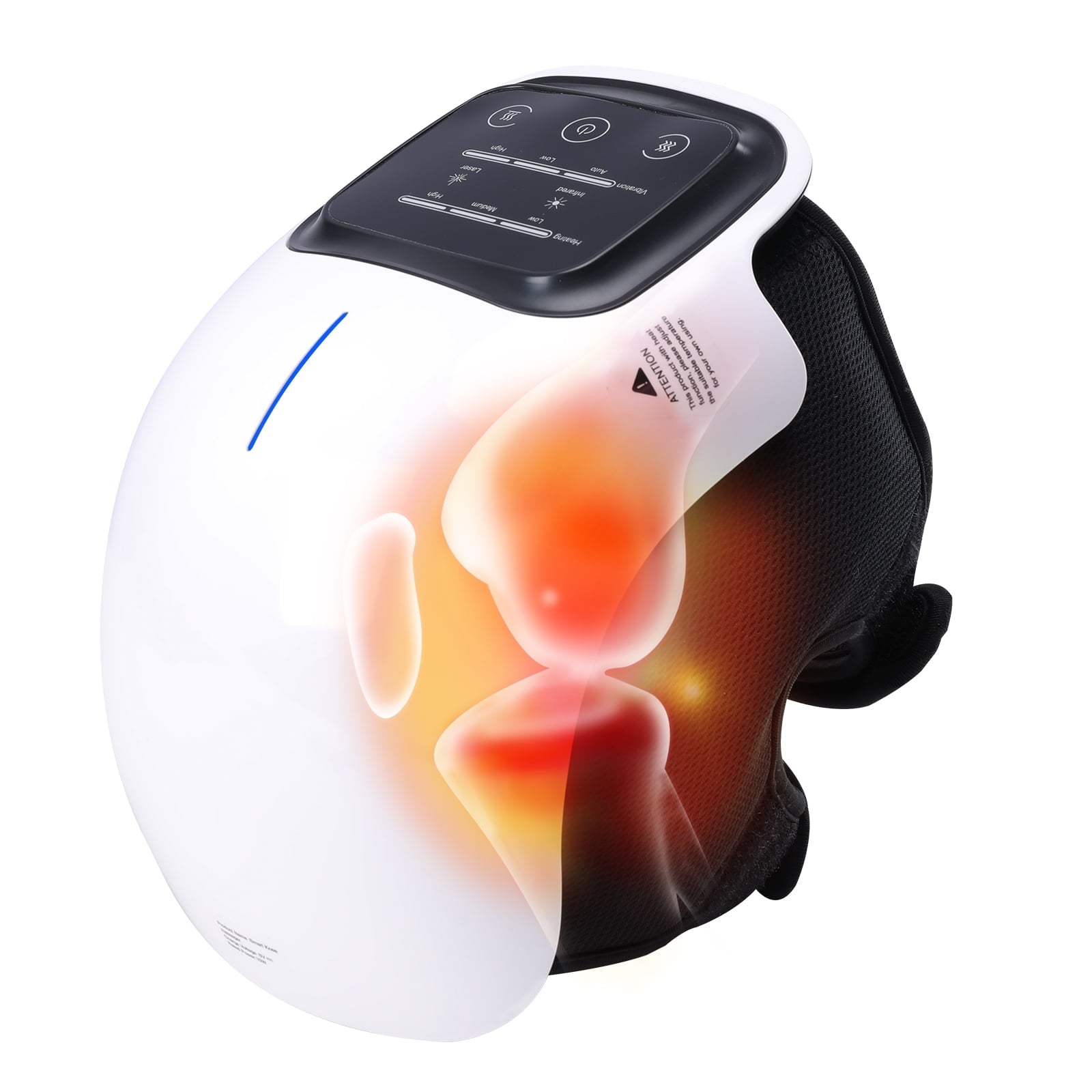 Ultimate Cordless Knee Massager with Infrared Heating, Air Pressure & Vibration Therapy