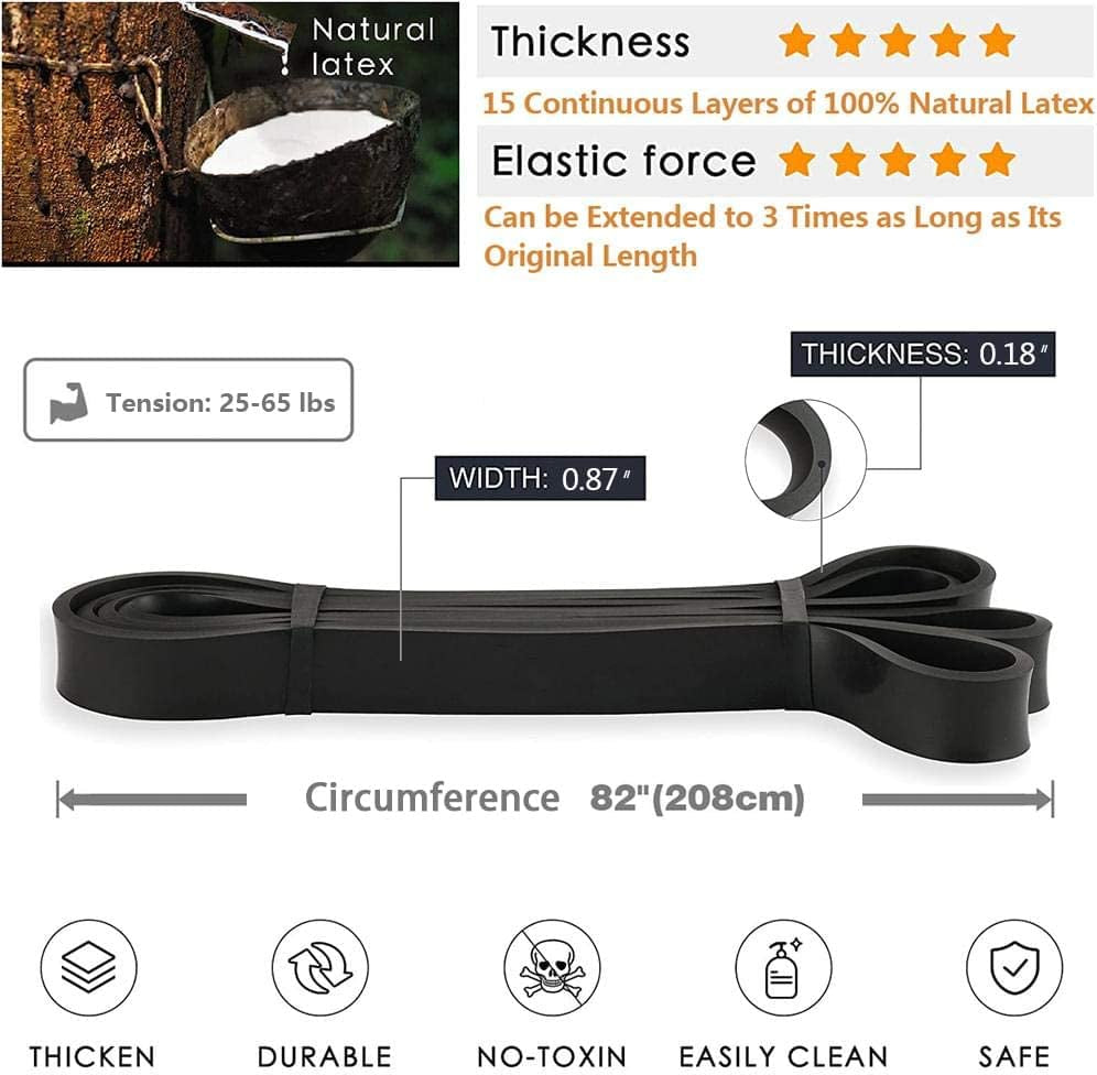 Ultimate Pull-Up Resistance Bands for Women's Workouts - Ideal for Home & Gym Fitness