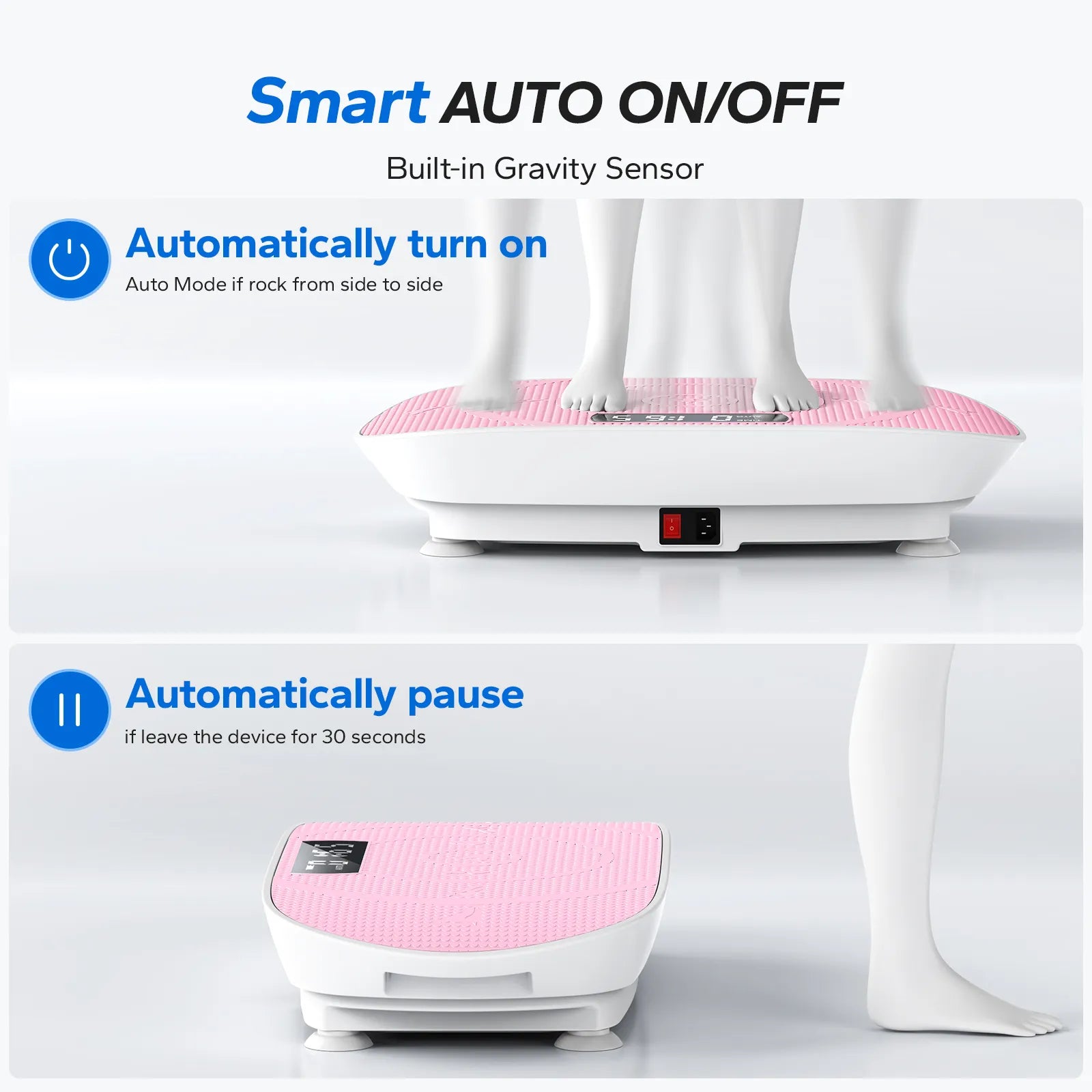 MERACH Whole Body Vibration Plate – Full-Body Workout & Recovery Machine