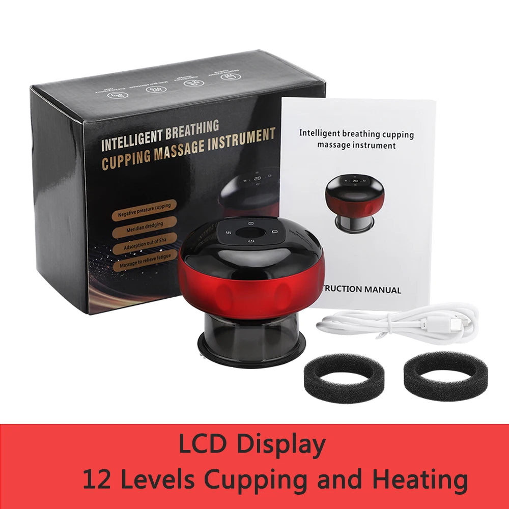 Revolutionary Electric Cupping Massage Device for Ultimate Relaxation and Fatigue Relief