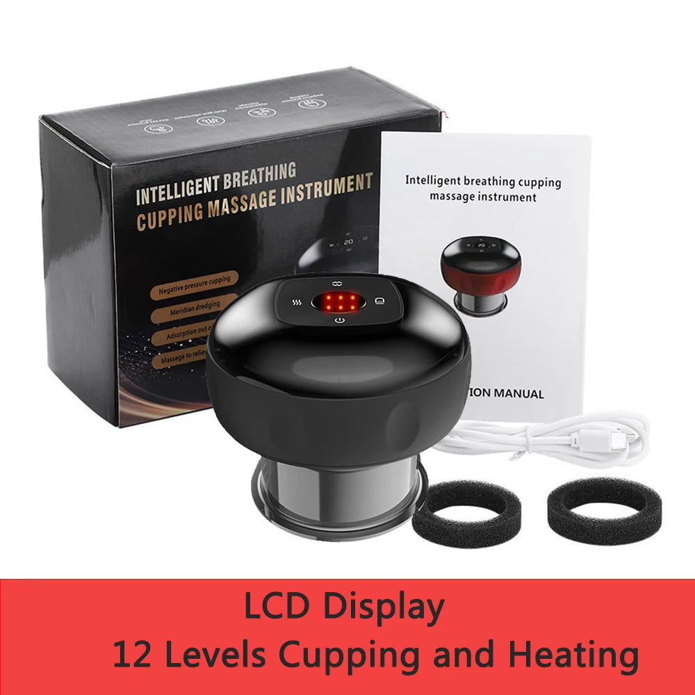 Revolutionary Electric Cupping Massage Device for Ultimate Relaxation and Fatigue Relief