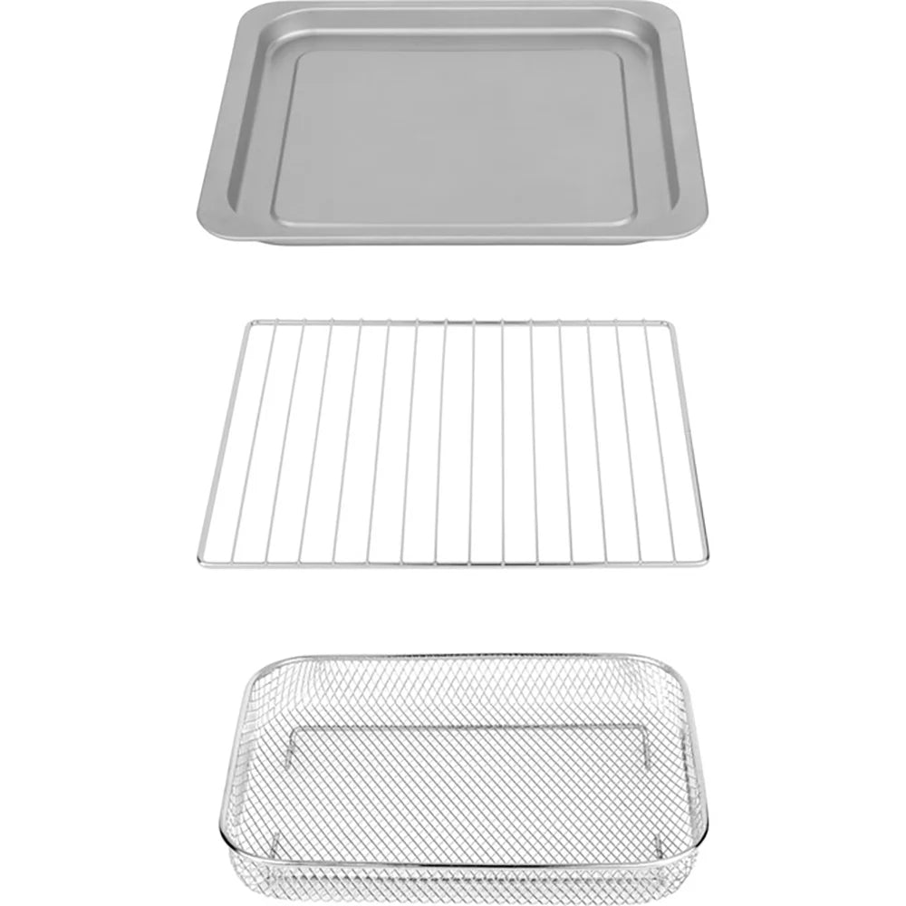 GE® 7-in-1 Mechanical Air Fryer Toaster Oven – Stainless Steel